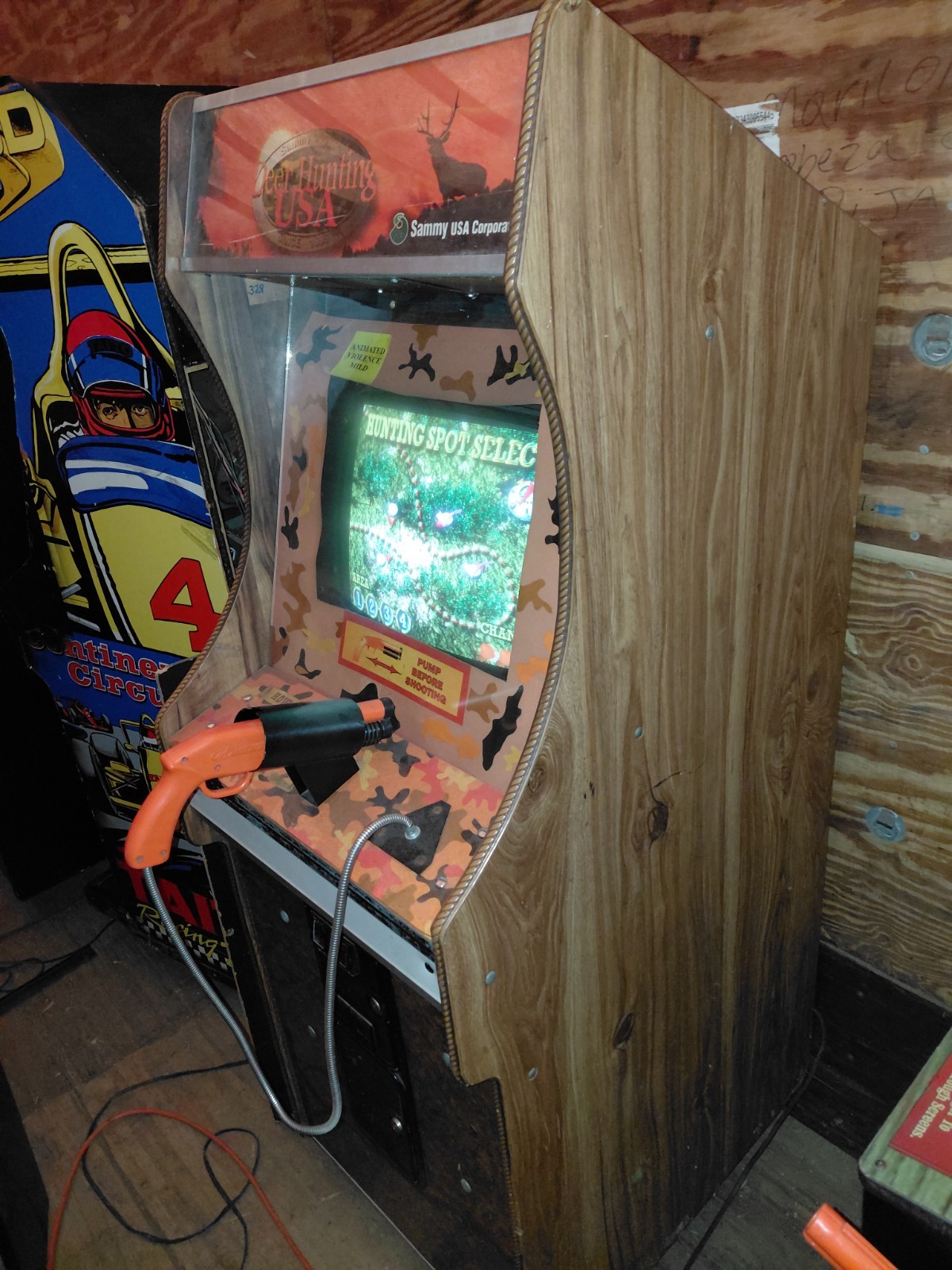 Sammy Deer Hunting USA Coin-op Fullsize Arcade