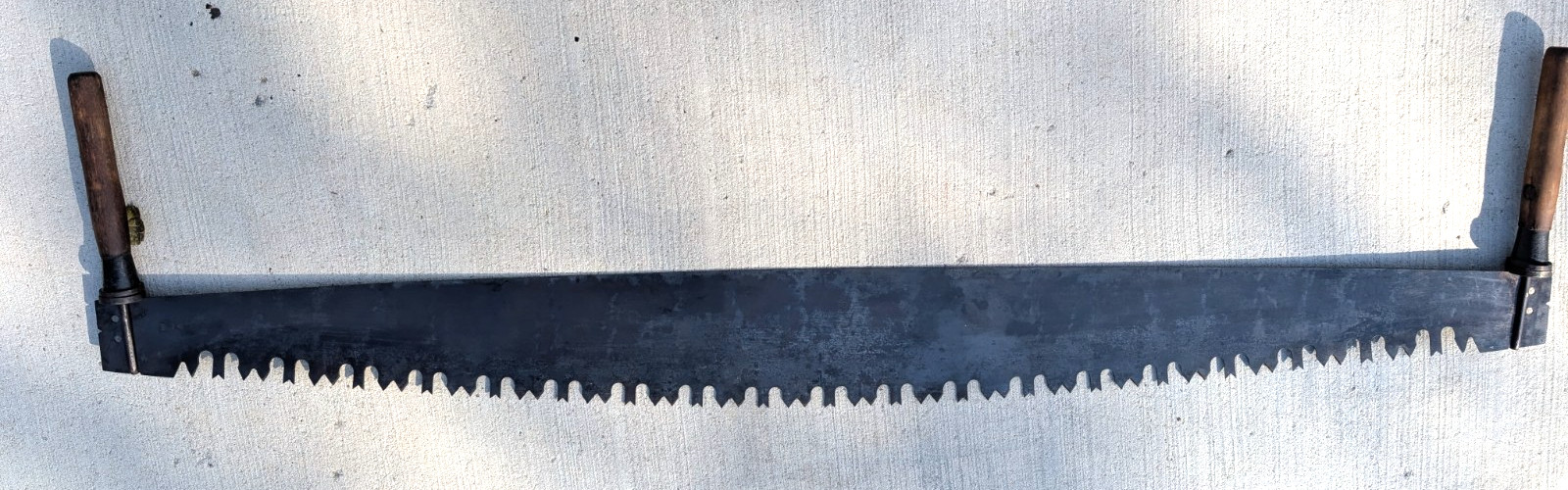 WI Barn Antique Primitive 2 Two Man Crosscut Saw 66\