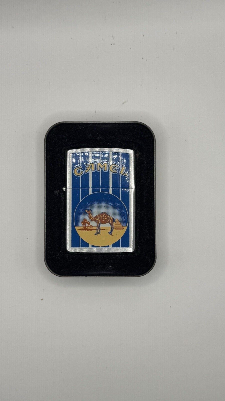 camel zippo lighter vintage 1999 New In Tin