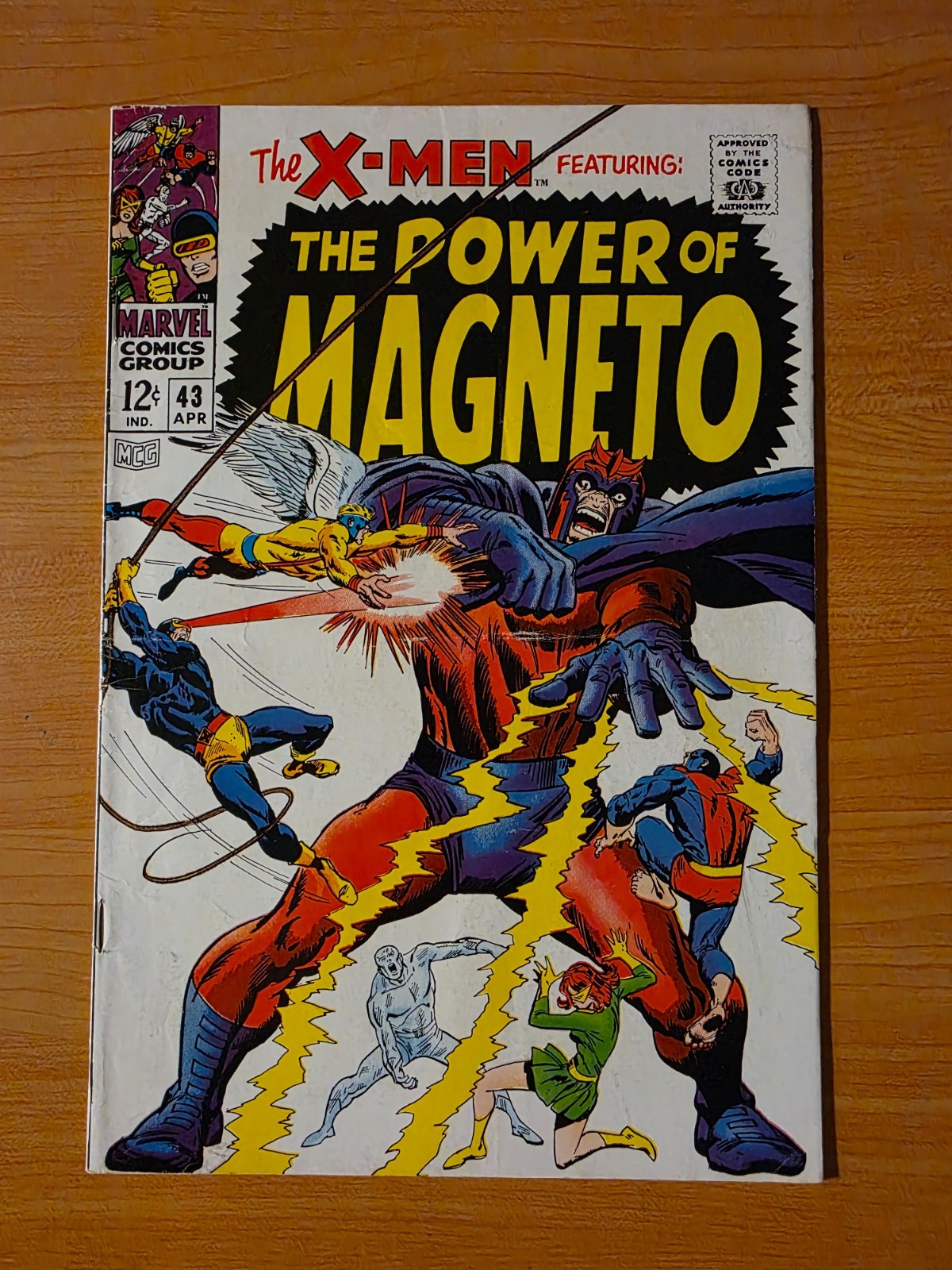 The X-Men #43 ~ FINE - VERY FINE VF ~ 1968 Marvel Comics