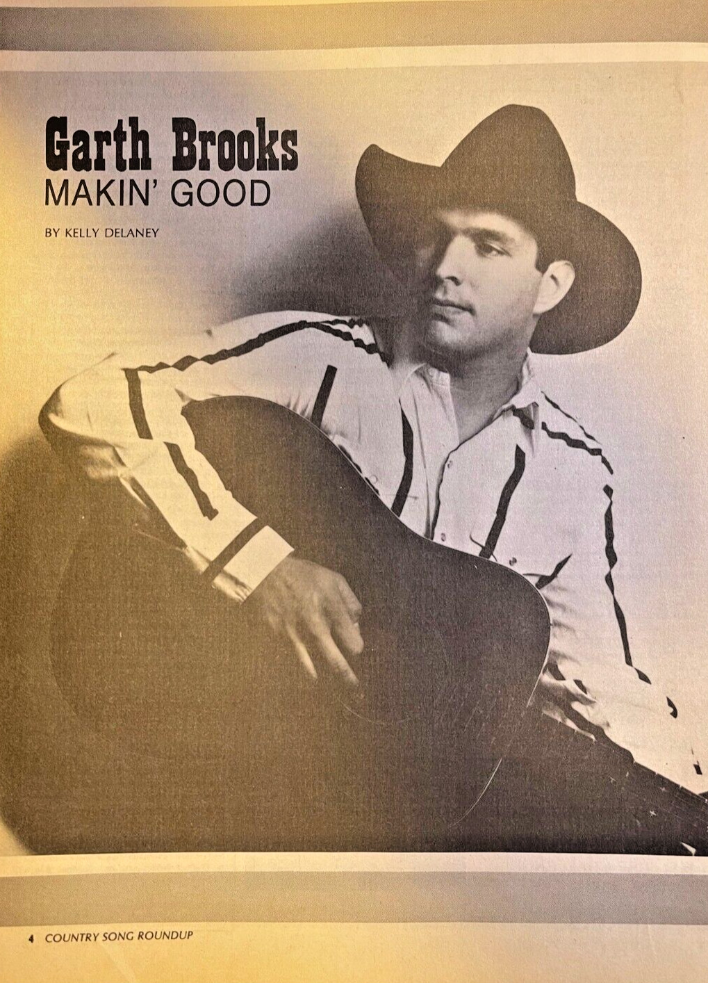 1989 Country Western Performer Garth Brooks