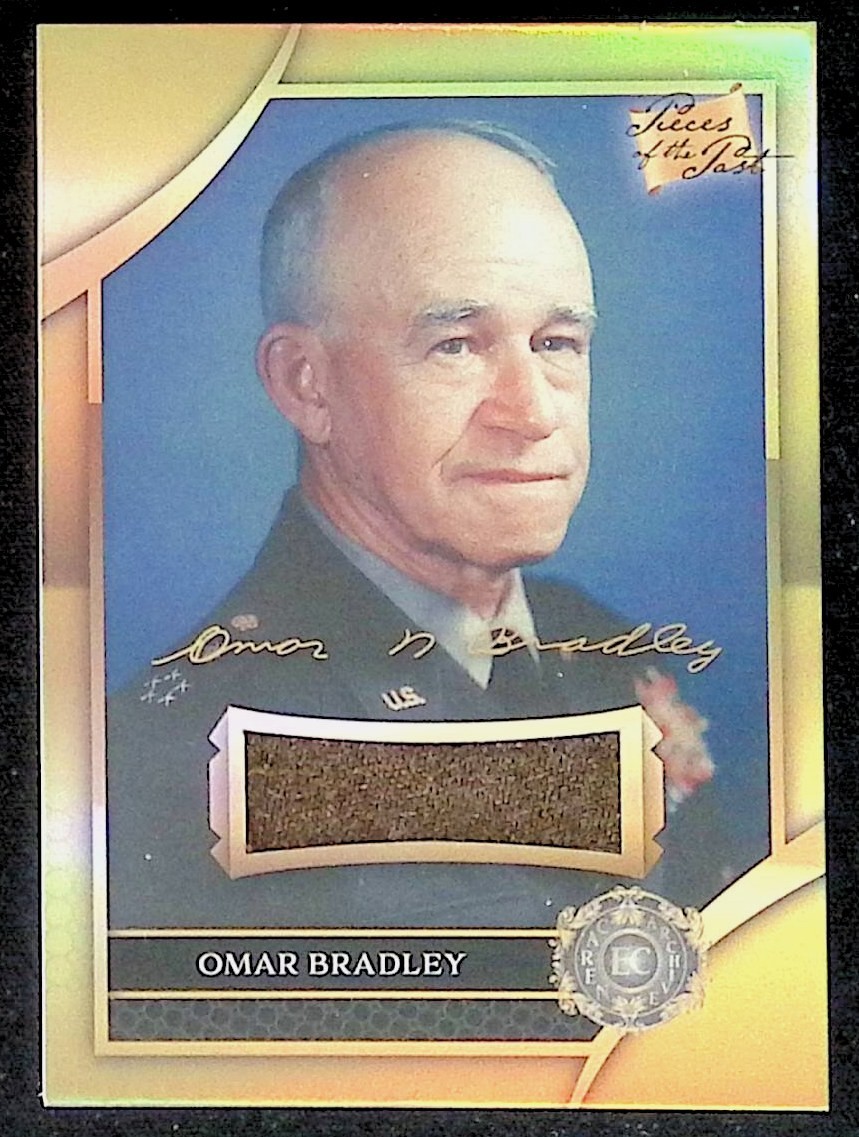 2025 POTP Freedom Fighters Omar Bradley WW II Uniform Relic GOLD U-2 RARE
