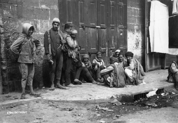 Street scene, Beiruit, Lebanon, c1920s-c1930s Old Photo