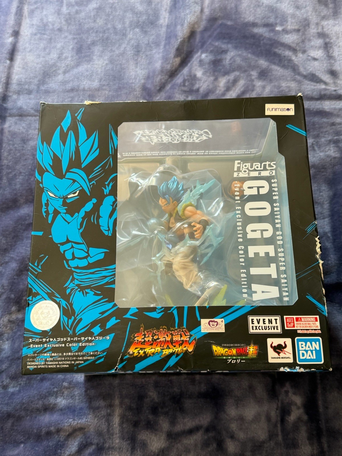 SDCC 2019 BANDAI S.H.Figuarts Zero Super Saiyan Gogeta Event Color Exclusive