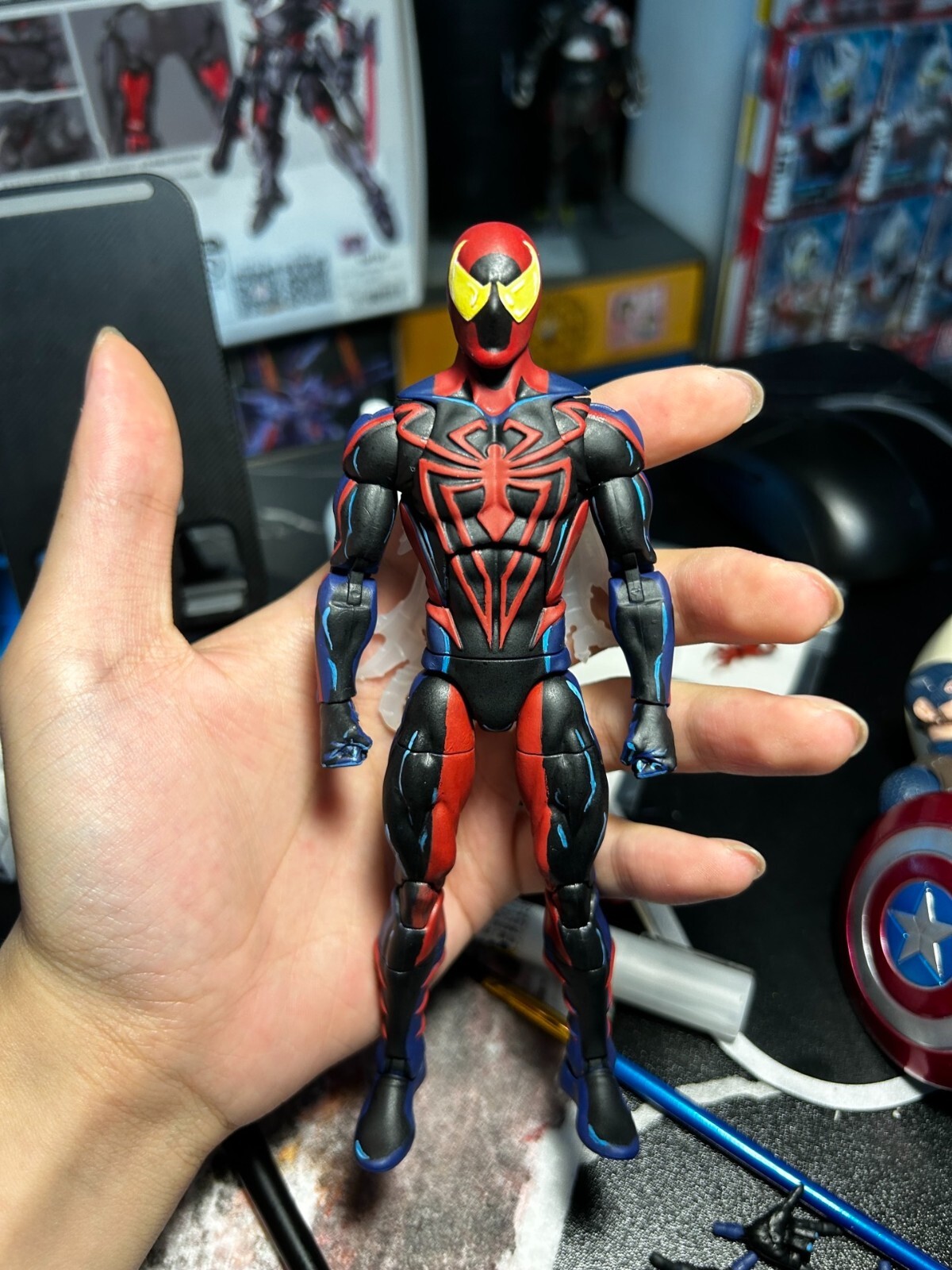 custom  1/12  marvel legends  spiderman