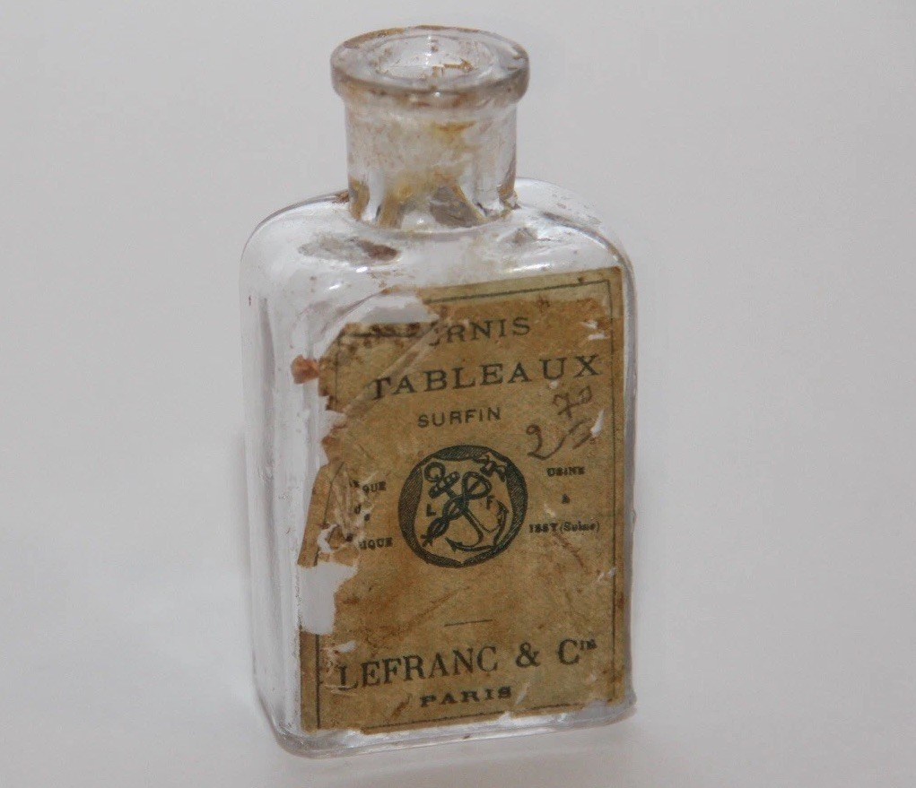 Leftanc & Cie Tableaux Antique Paris Varnish 1890~1900’s 3” Tall