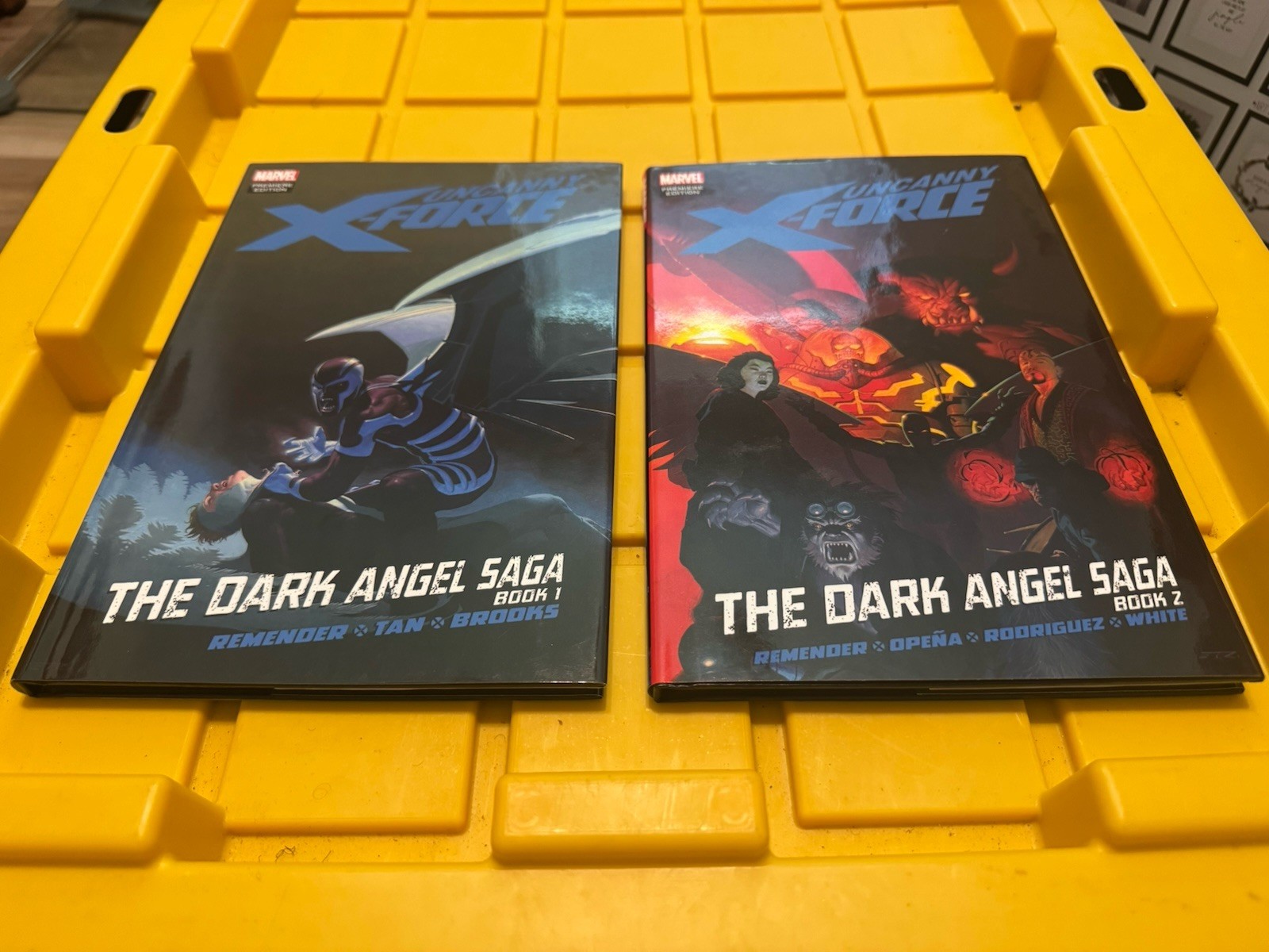 Marvel Uncanny X-Force  The Dark Angel Saga Book 1 & 2 Hardcover