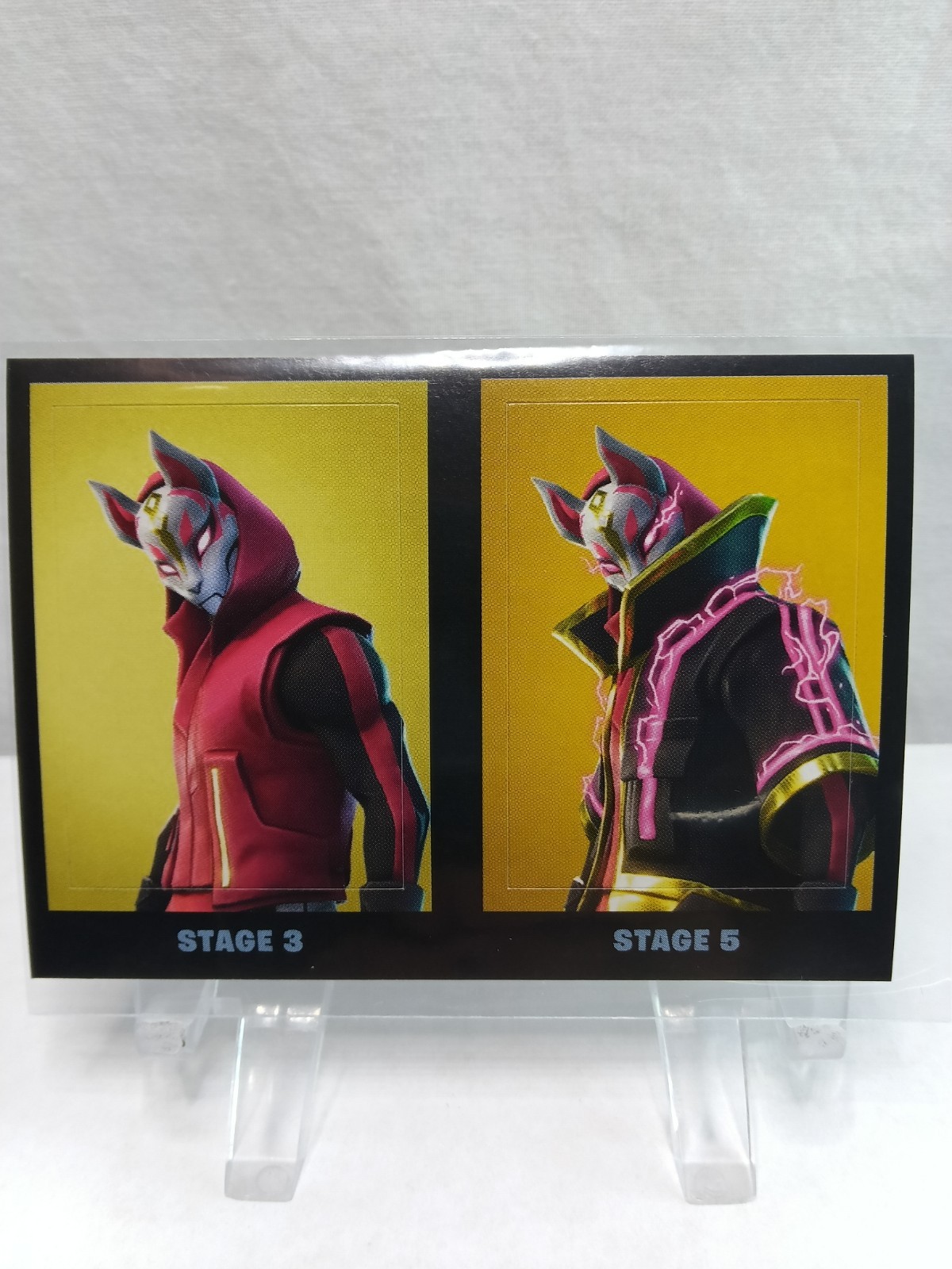 2020 Panini Fortnite Black Frame Sticker Series Drift Stage 3/Stage 5 #169