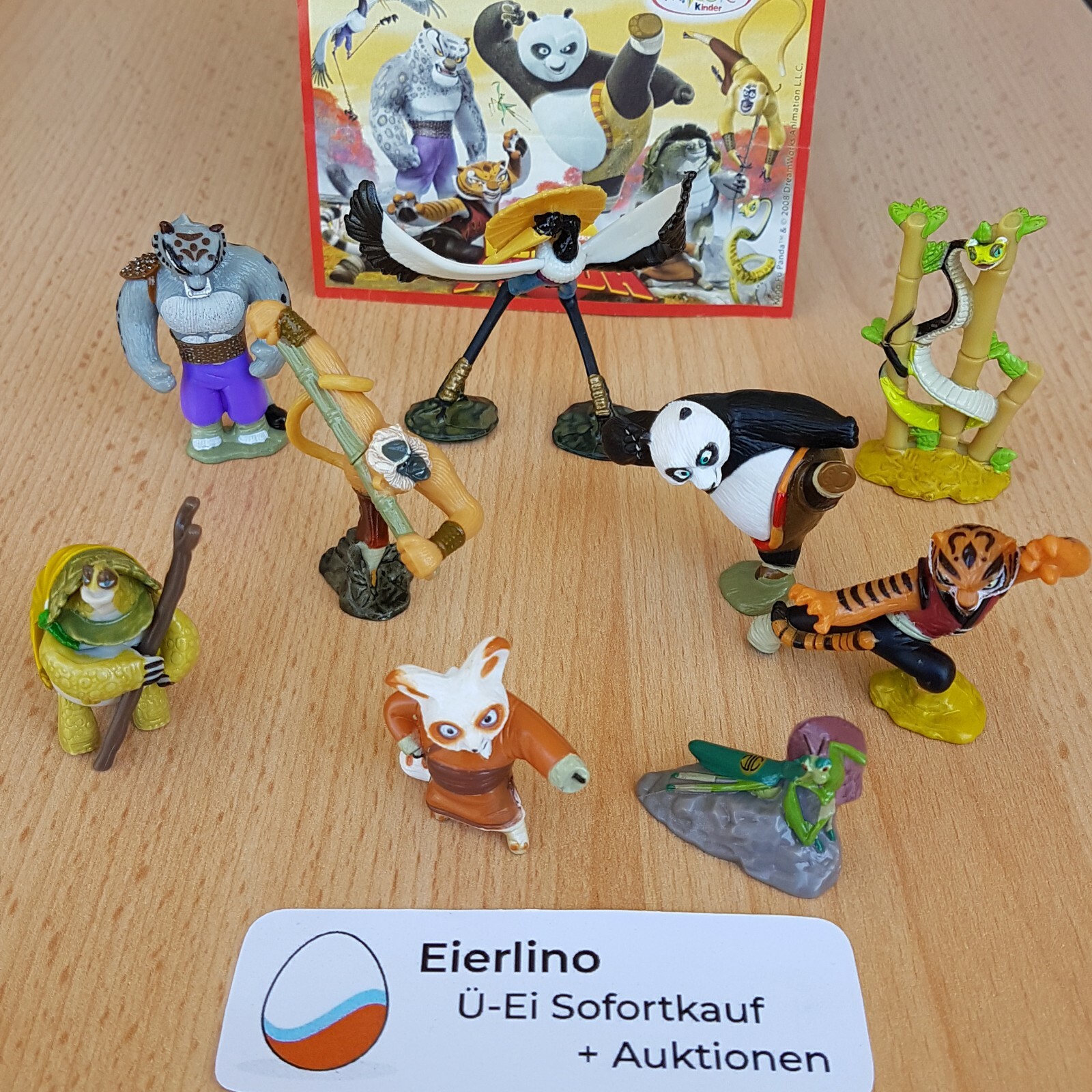 TOP KINDER SURPRISE SET + Kung Fu Panda + mint 1.3\