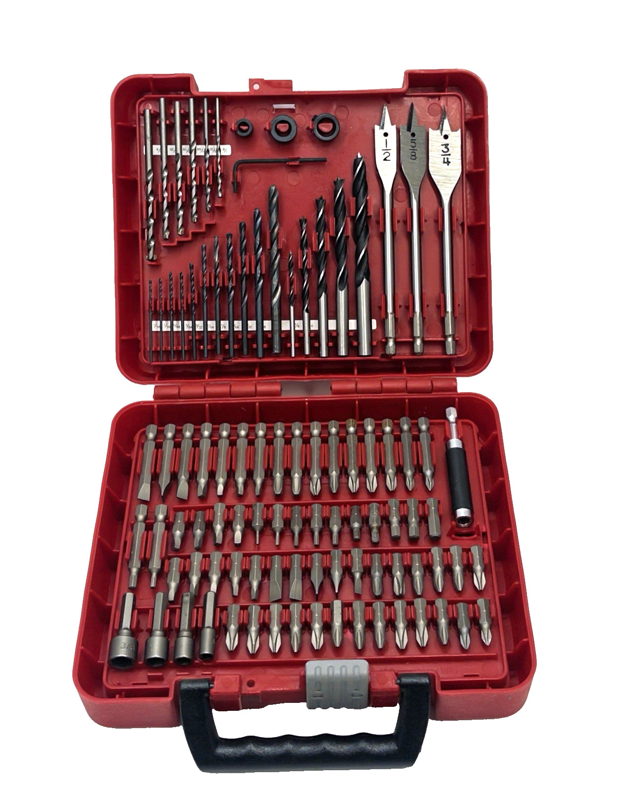 Sears Craftsman 100 Piece Drilling & Drive Set & Carrying Case
