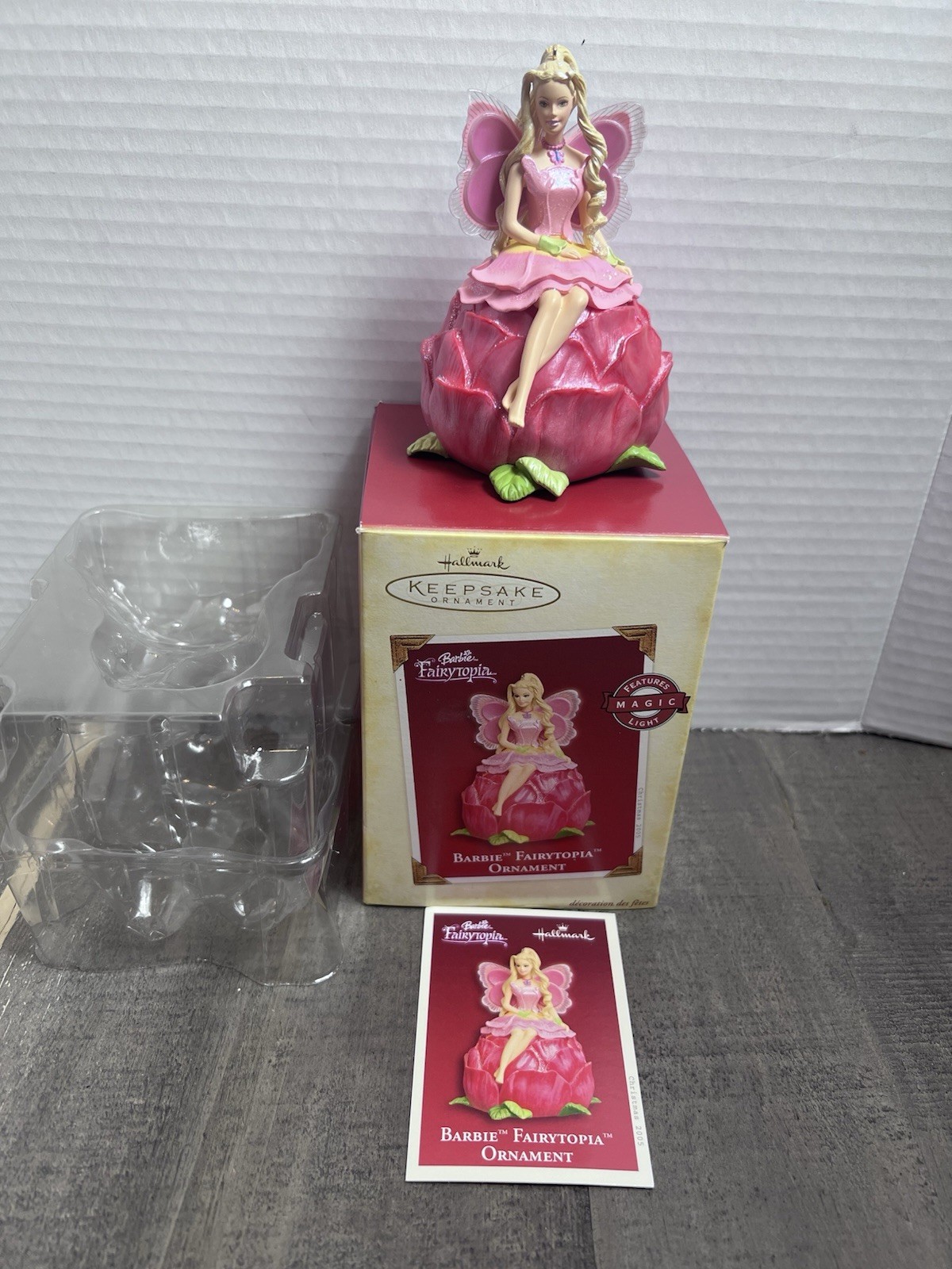 2005 MAGIC Hallmark Keepsake Christmas BARBIE FAIRYTOPIA ORNAMENT