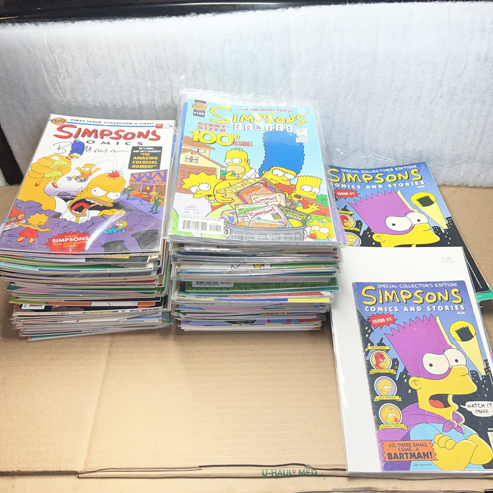 Simpsons Comics 192 Comic Lot - Complete #50-179 Run - Bill Morrison Signed #1