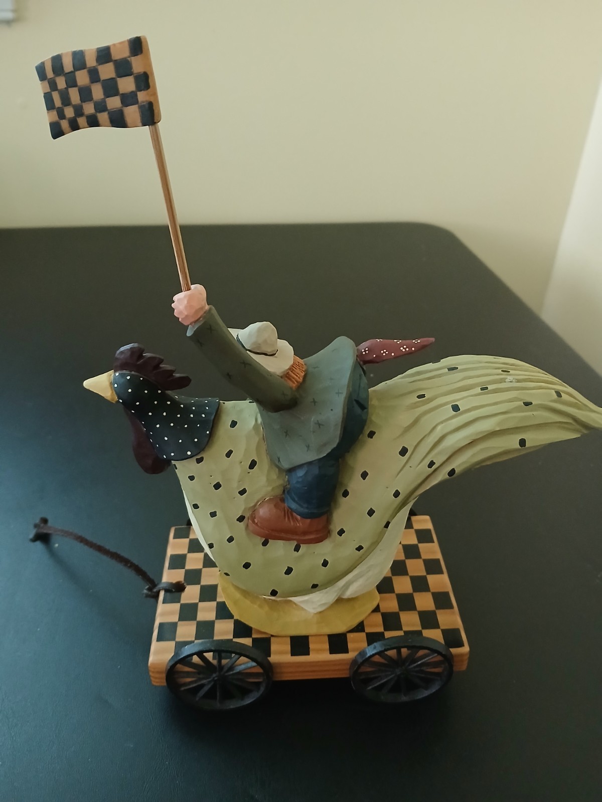 Vintage 1997 Williraye Studio Folk Art Figurine \