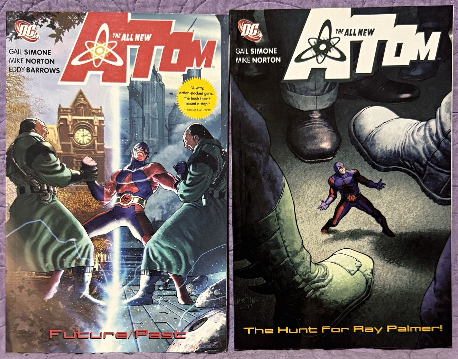 The All-New Atom Future/Past + The Hunt for Ray Palmer TPB Set Gail Simone