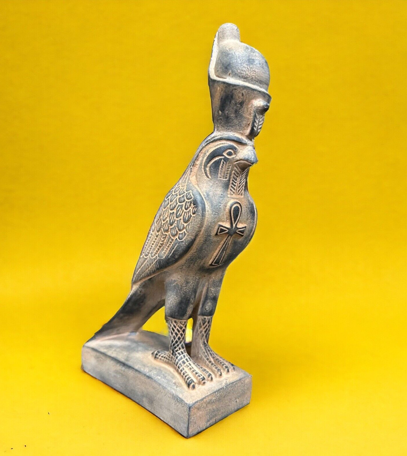 Ancient Egyptian Mythology Rare Statue God Horus Falcon Pharaonic Egyptian BC