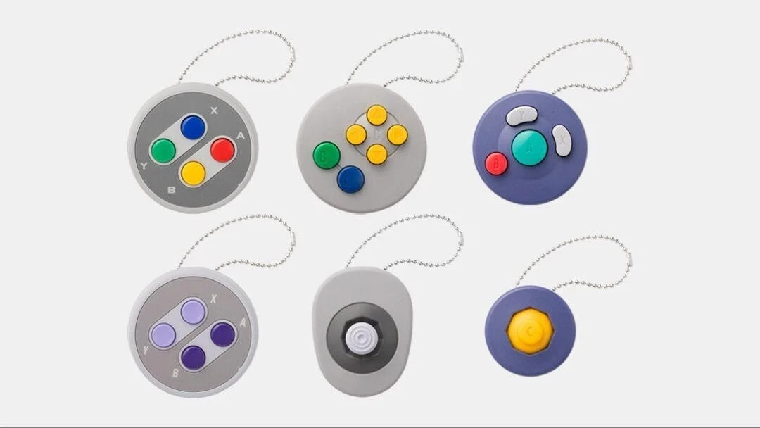 Nintendo Tokyo Official Controller Button Collection Vol.2 Keychain Complete Set