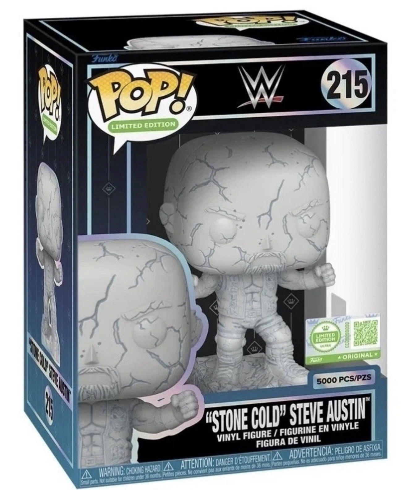 Funko Pop “Stone Cold” Steve Austin 5000 pcs Limited Edition +Protector PreSale