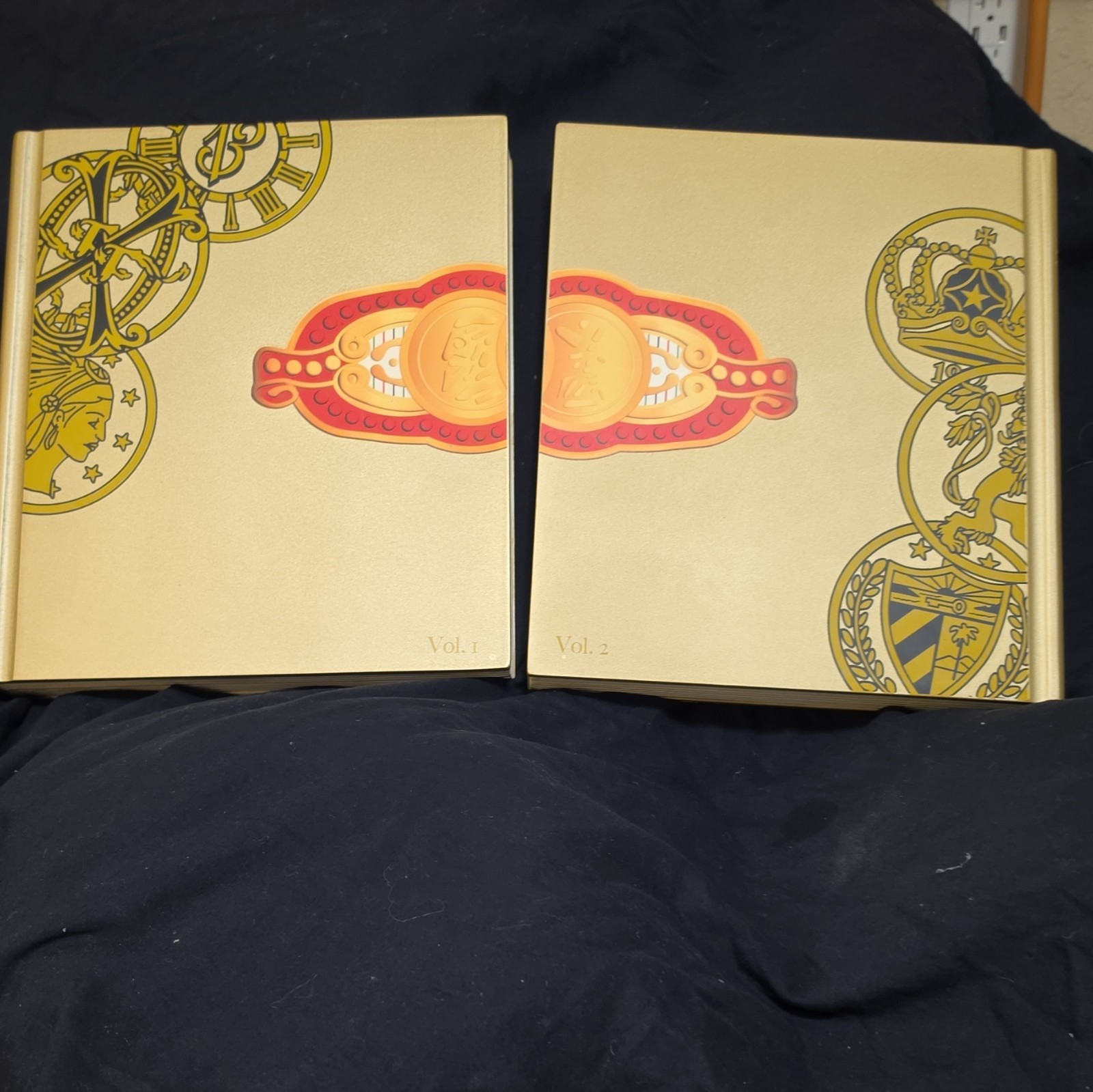 Arturo Fuente From Dream to Dynasty Empty Cigar Boxes Set Vol 1 & 2 Book Box