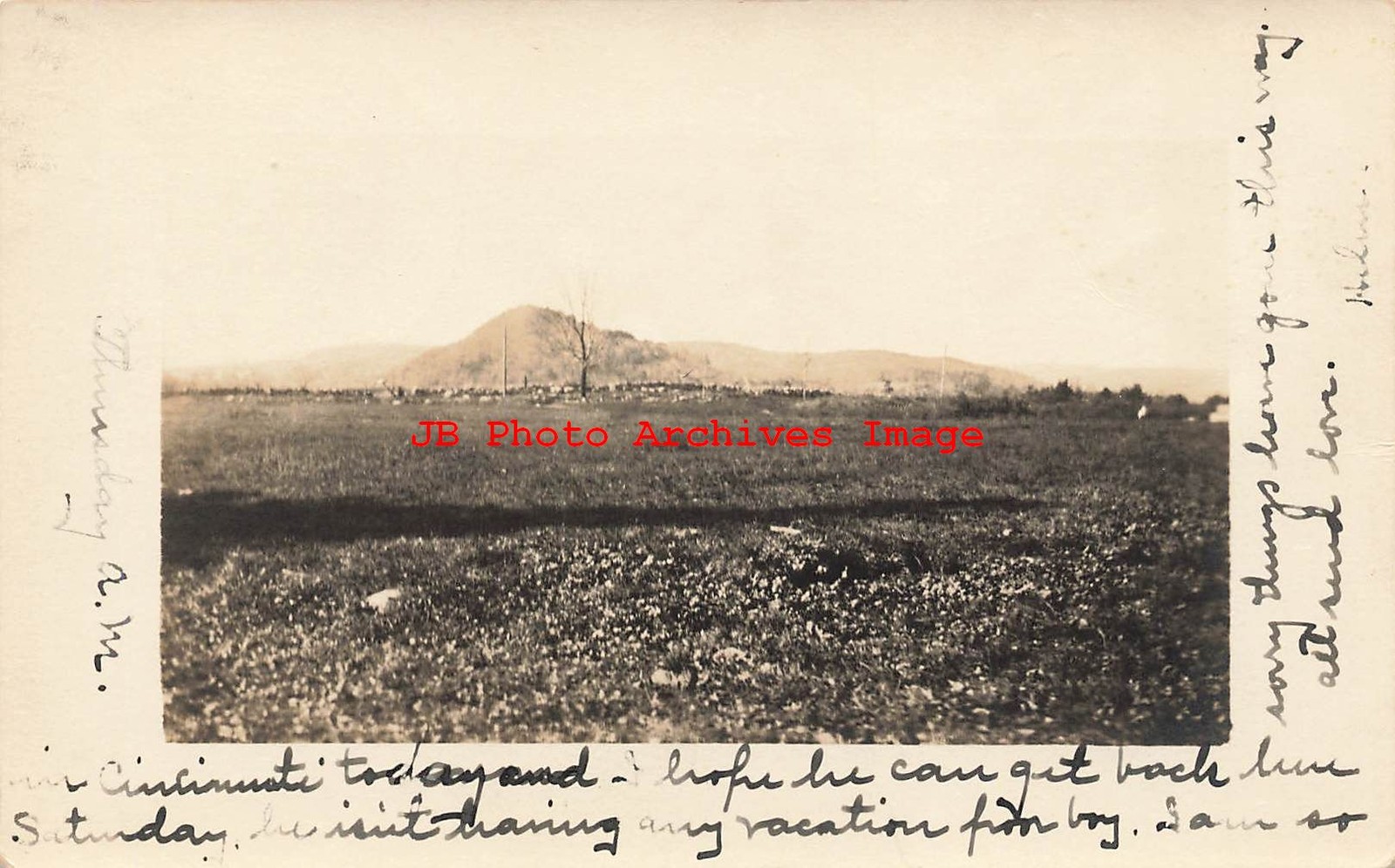 Unknown Location, RPPC, Scenic View, Photo