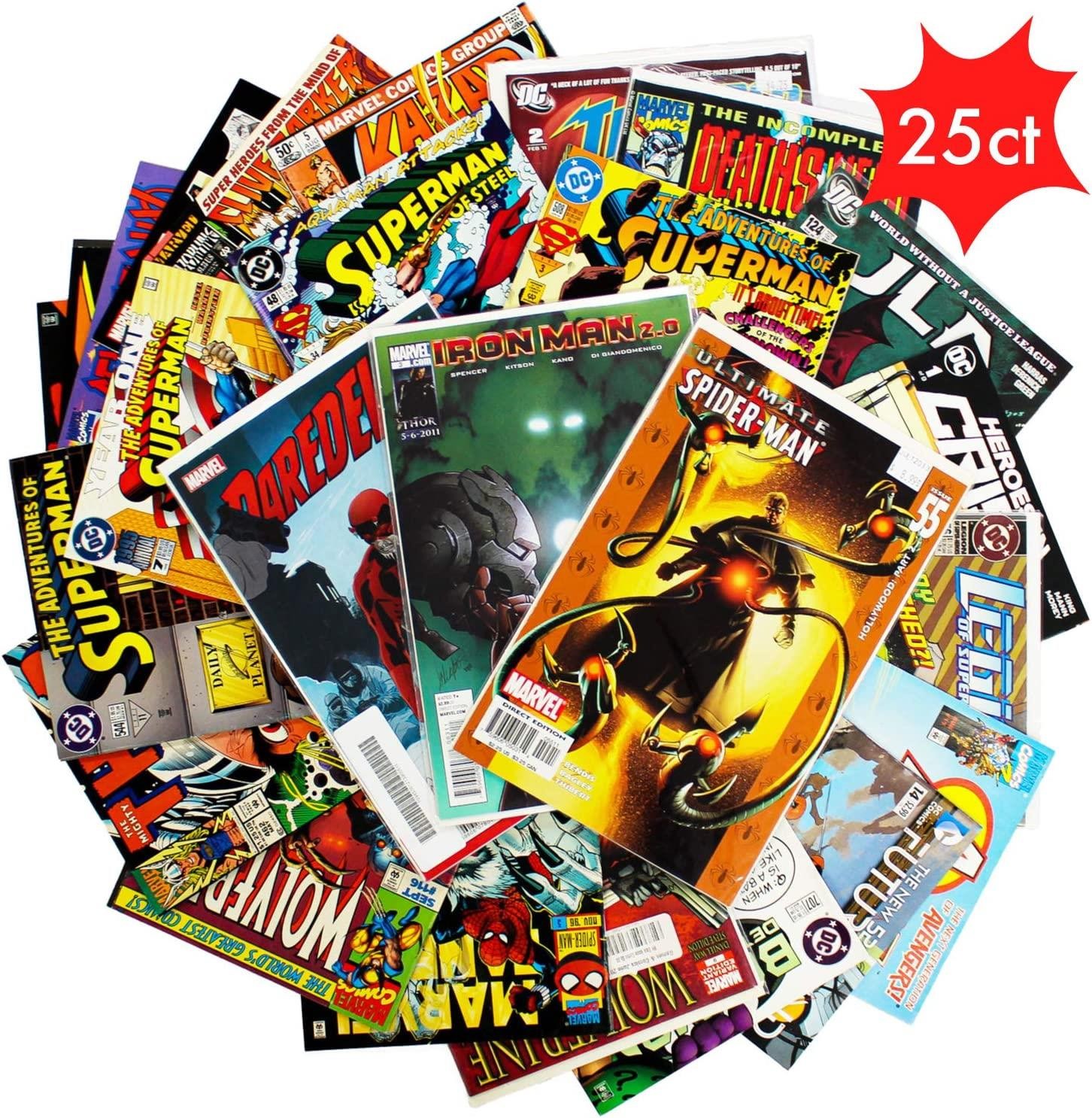Comic Lot of 25, mixed publishers issue #0s #1s One Shots and Annuals