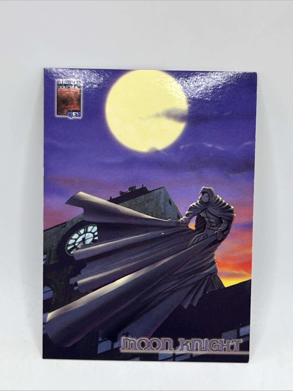1997 Fleer SkyBox Marvel Premium QFX #39 Moon Knight