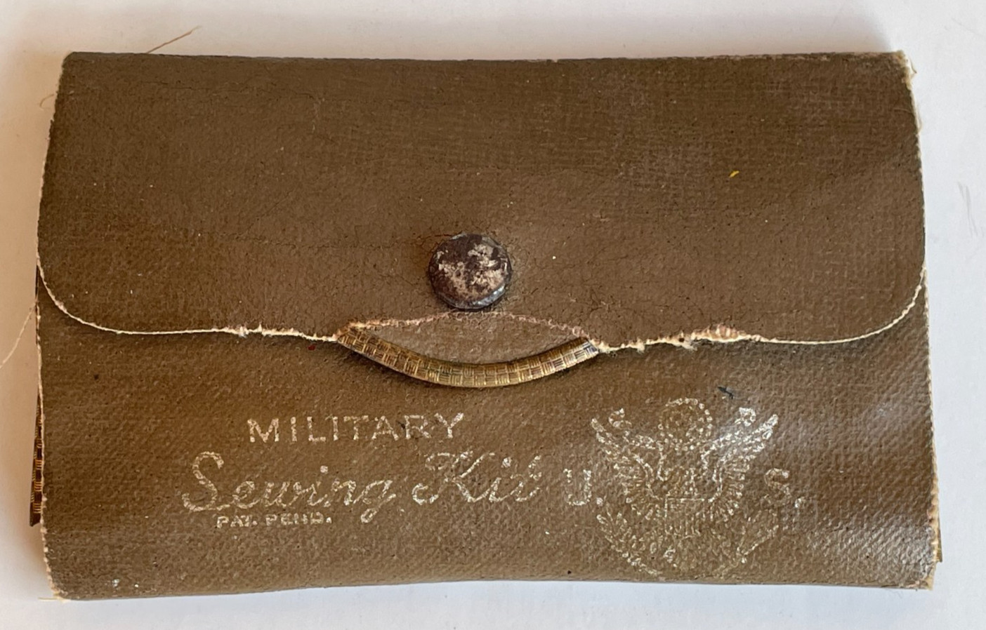 VTG Military Sewing Kit, likely WWII - Korea Era