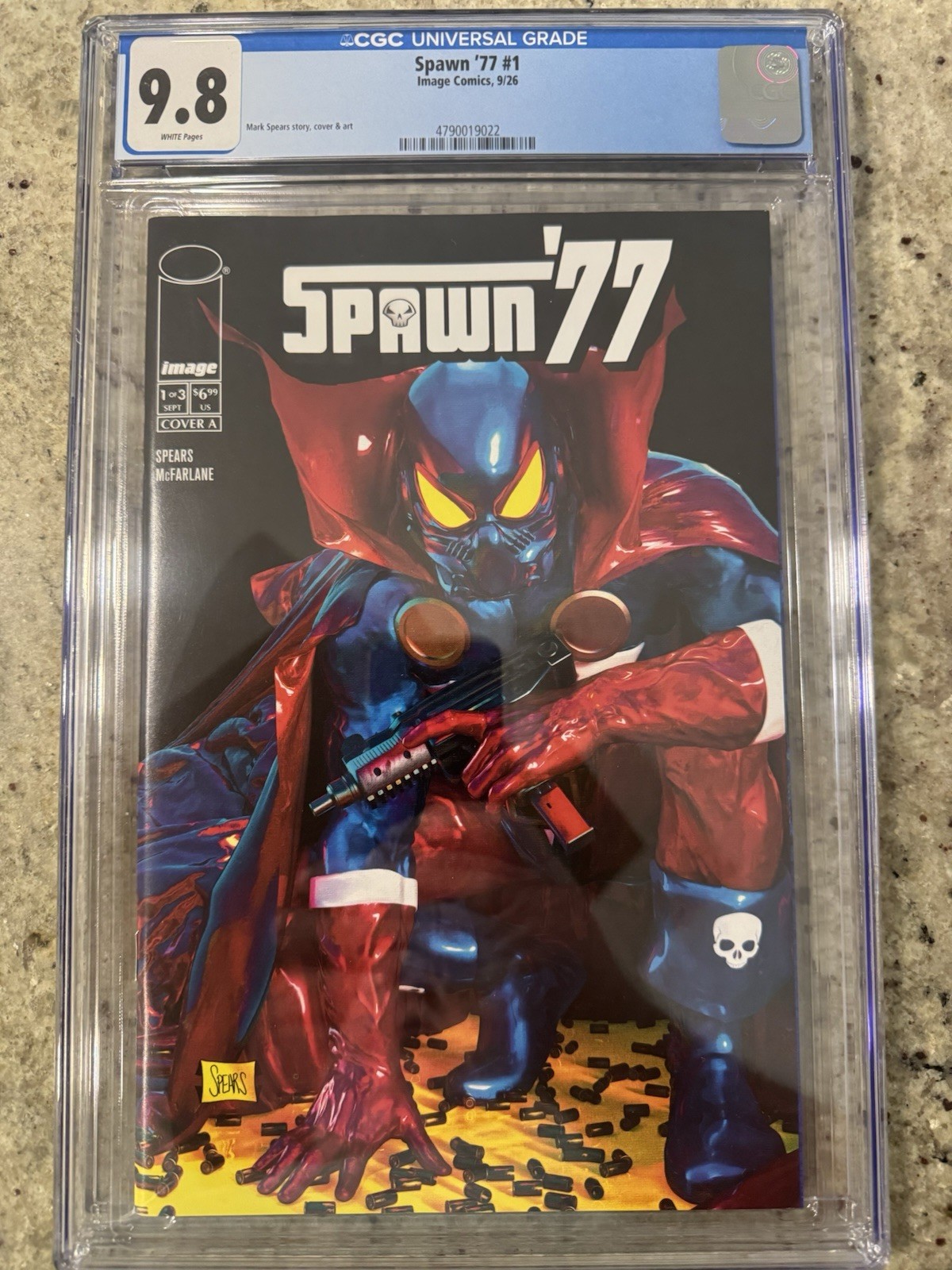 Spawn ’77 #1 CGC 9.8 Mark  Spears  Cover  Image  Comics  2026  Cover A