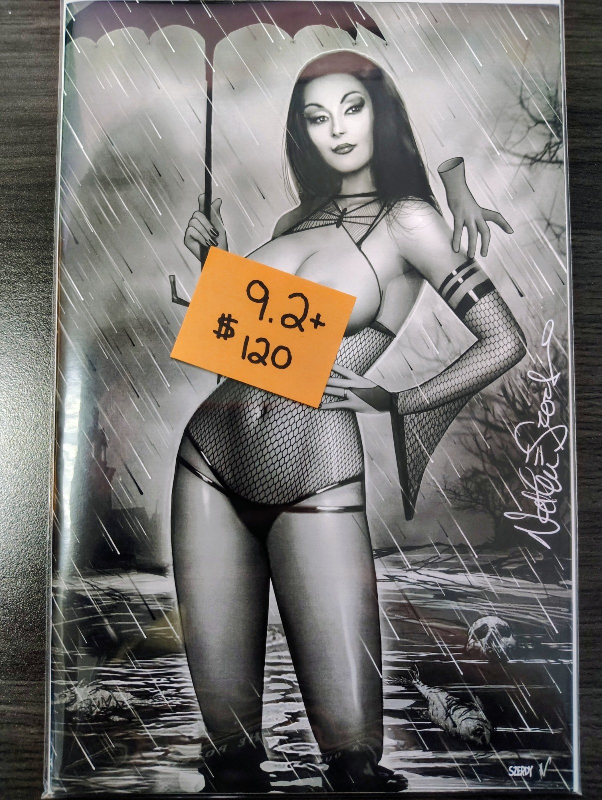 Z COMICS - Zirty Girlz #2 (SIGNED)(SZERDY)(MORTICIA ADDAMS)