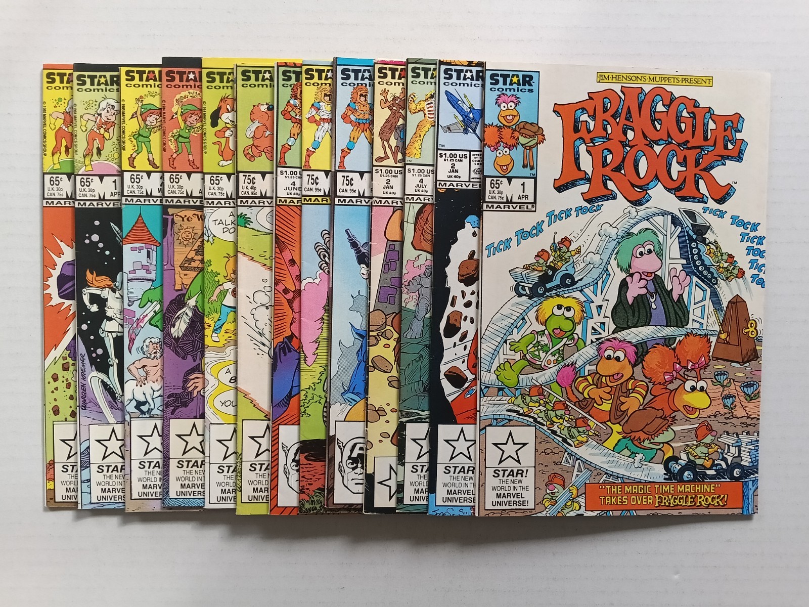 Marvel / Star Comics:  13 Issue Lot of Various Titles -Fraggle Rock-