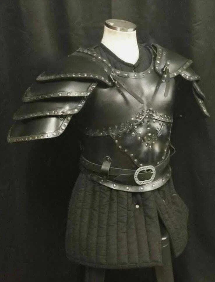 Halloween The Witcher Leather Armor Fantasy Larp Theatrical Renaissance Armor