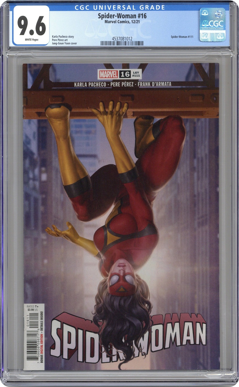 Spider-Woman #16A Jung CGC 9.6 2021 4537081012