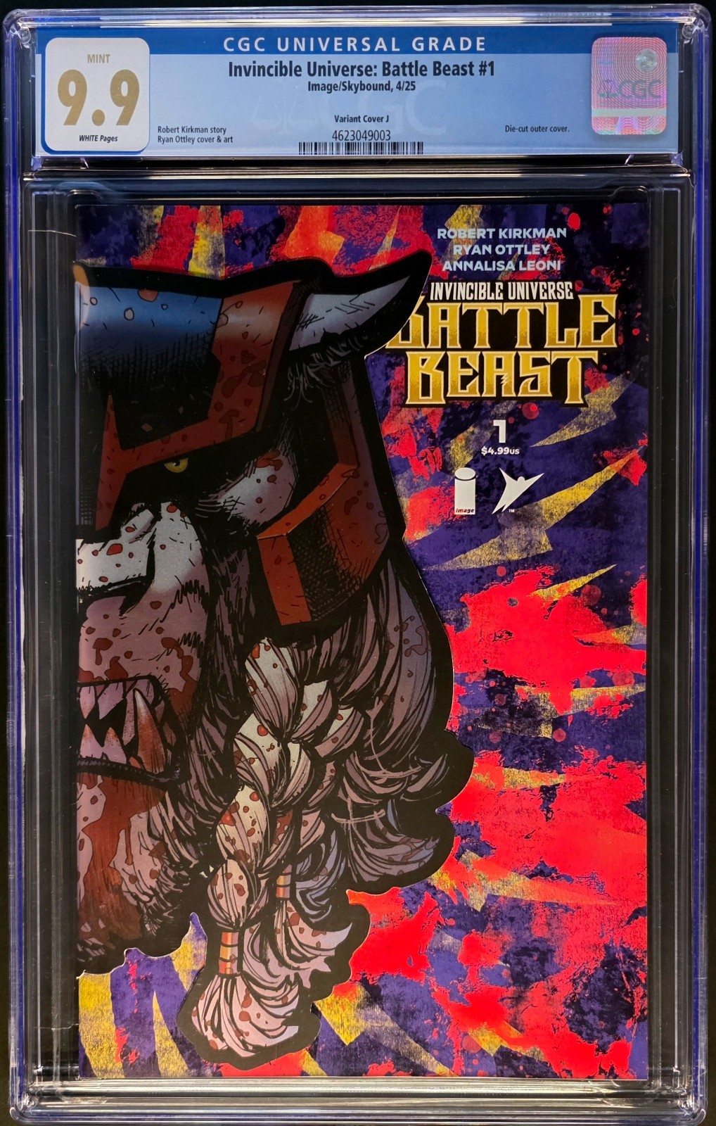 Invincible Universe: Battle Beast #1 - CGC 9.9 MINT - 1st Print - Ryan Ottley