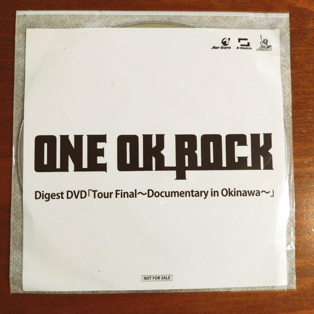 ONE OK ROCK bonus OKINAWA DVD
