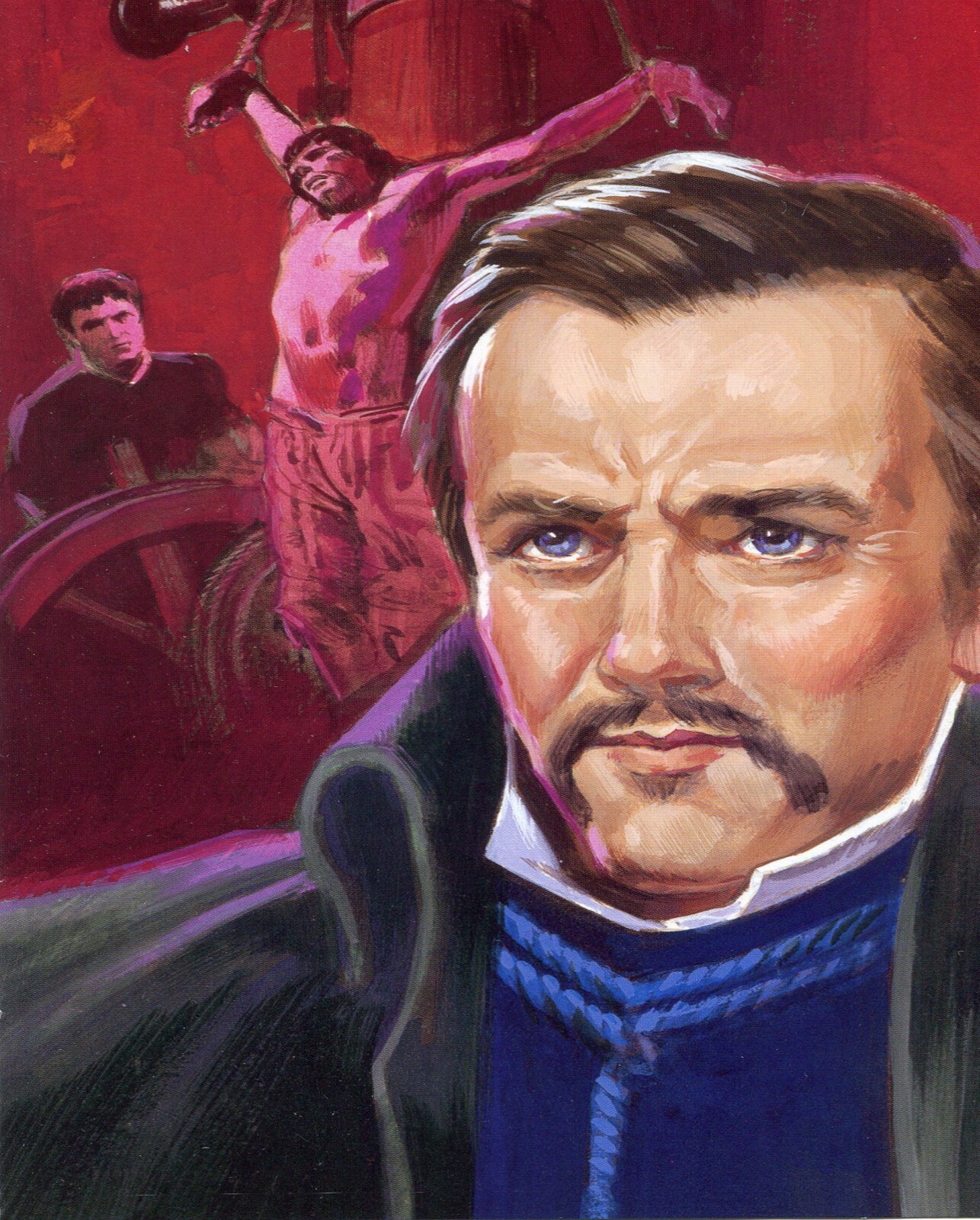 Catholic print picture  -  St John Ogilvie N  -  8\