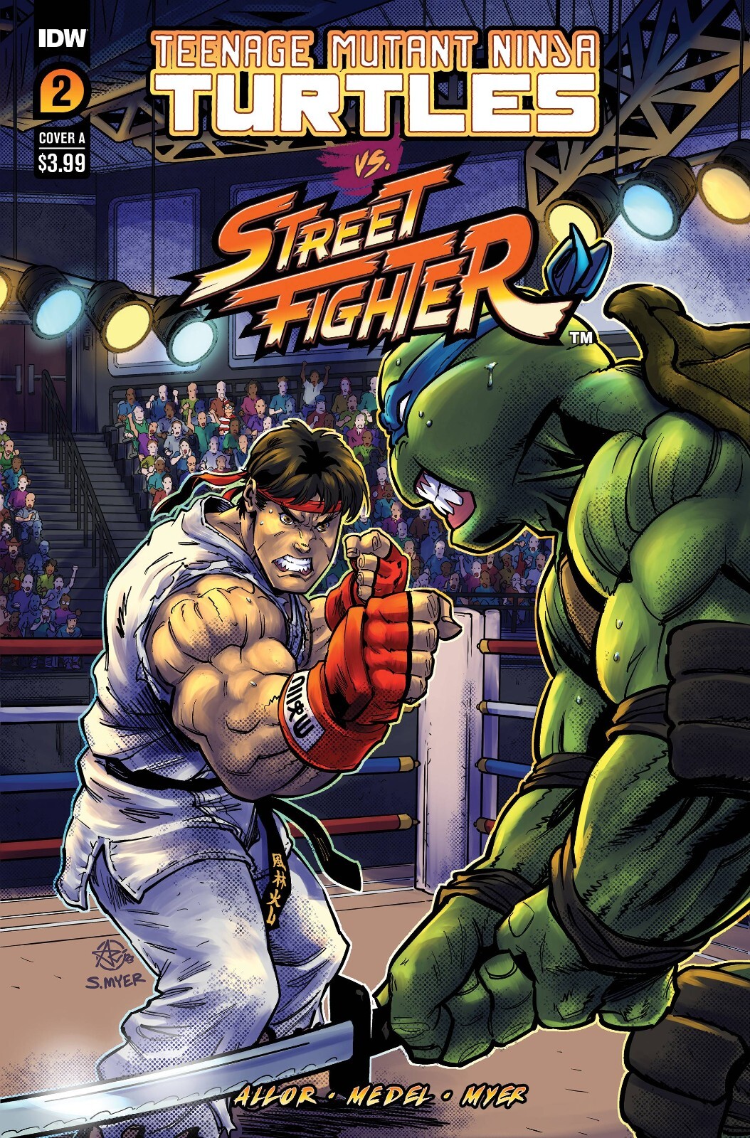 TMNT vs Street Fighter #2-4 | Select Covers | IDW Comics 2023