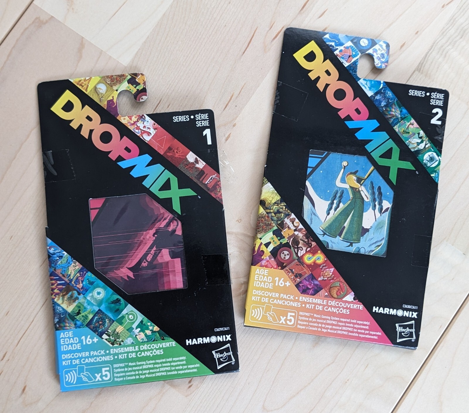 Lot of 2 DropMix Discover Packs Sealed Brand New, Series 1 & 2, Hasbro HARMONIX Lot of 2 DropMix Discover Packs Sealed Brand New, Series 1 & 2, Hasbro HARMONIX