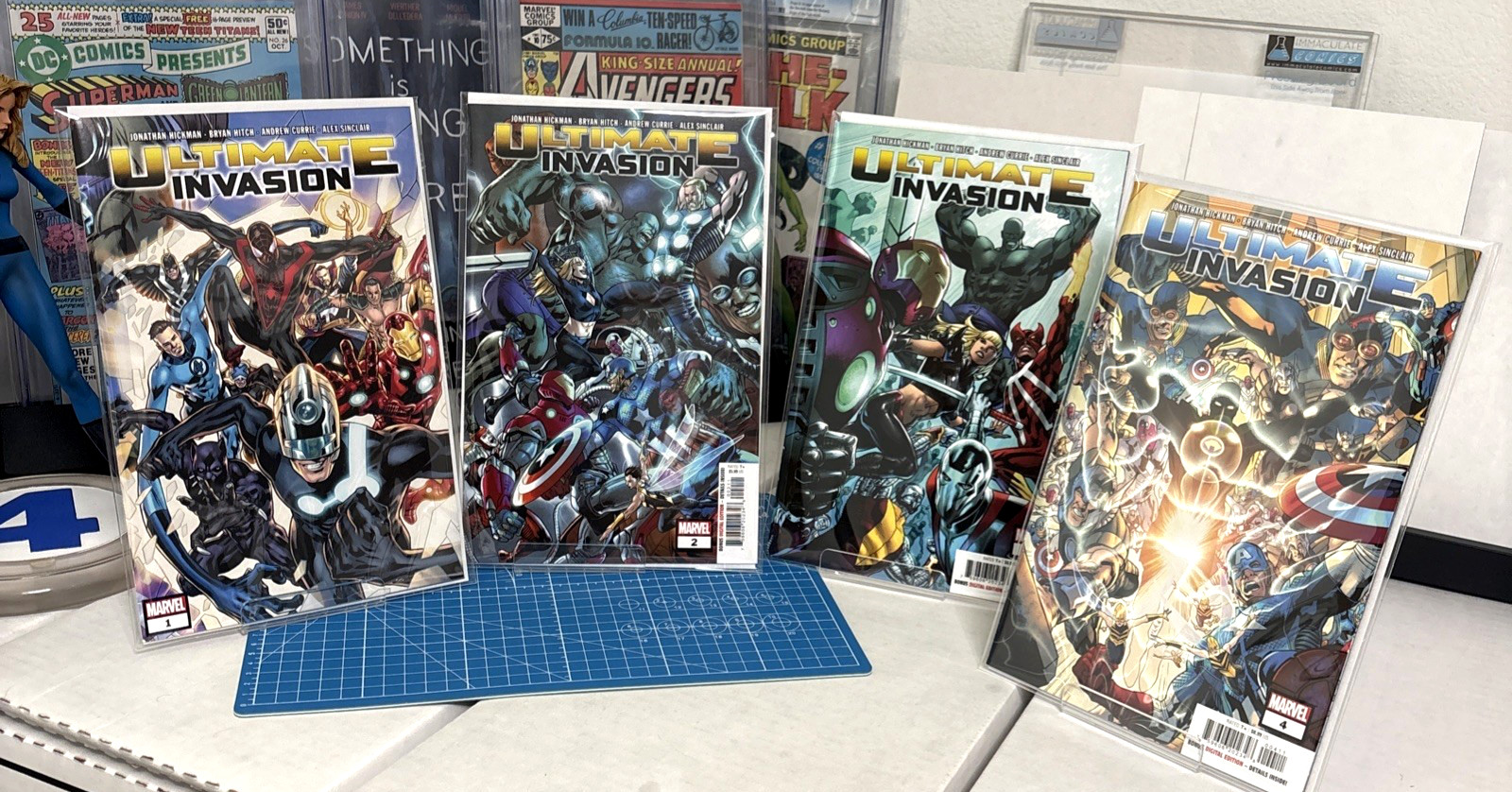 Ultimate Invasion #1-4 (Marvel Comics 2024) NM/NM+ Hickman
