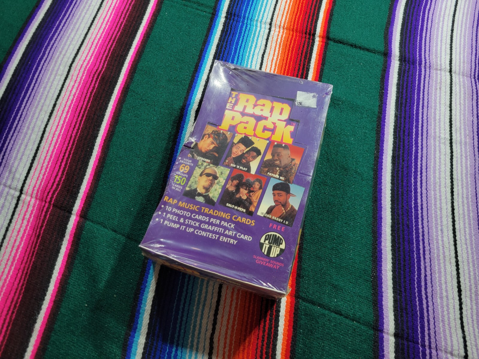 Vintage 1991 The Rap Pack Series 1 Factory Sealed Box Trading Cards Hip Hop Vintage 1991 The Rap Pack Series 1 Factory Sealed Box Trading Cards Hip Hop