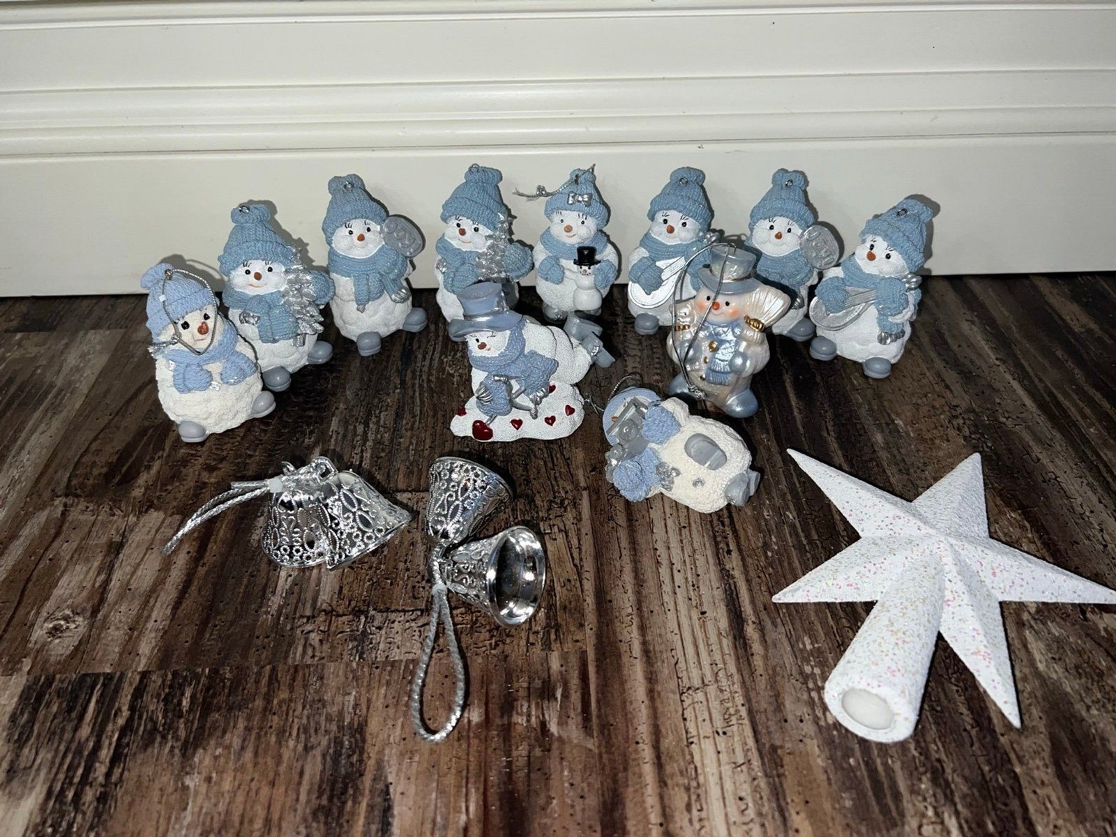 Vintage Encore Snow Buddies Figurines Ornaments HUGE Lot of 11 + extras