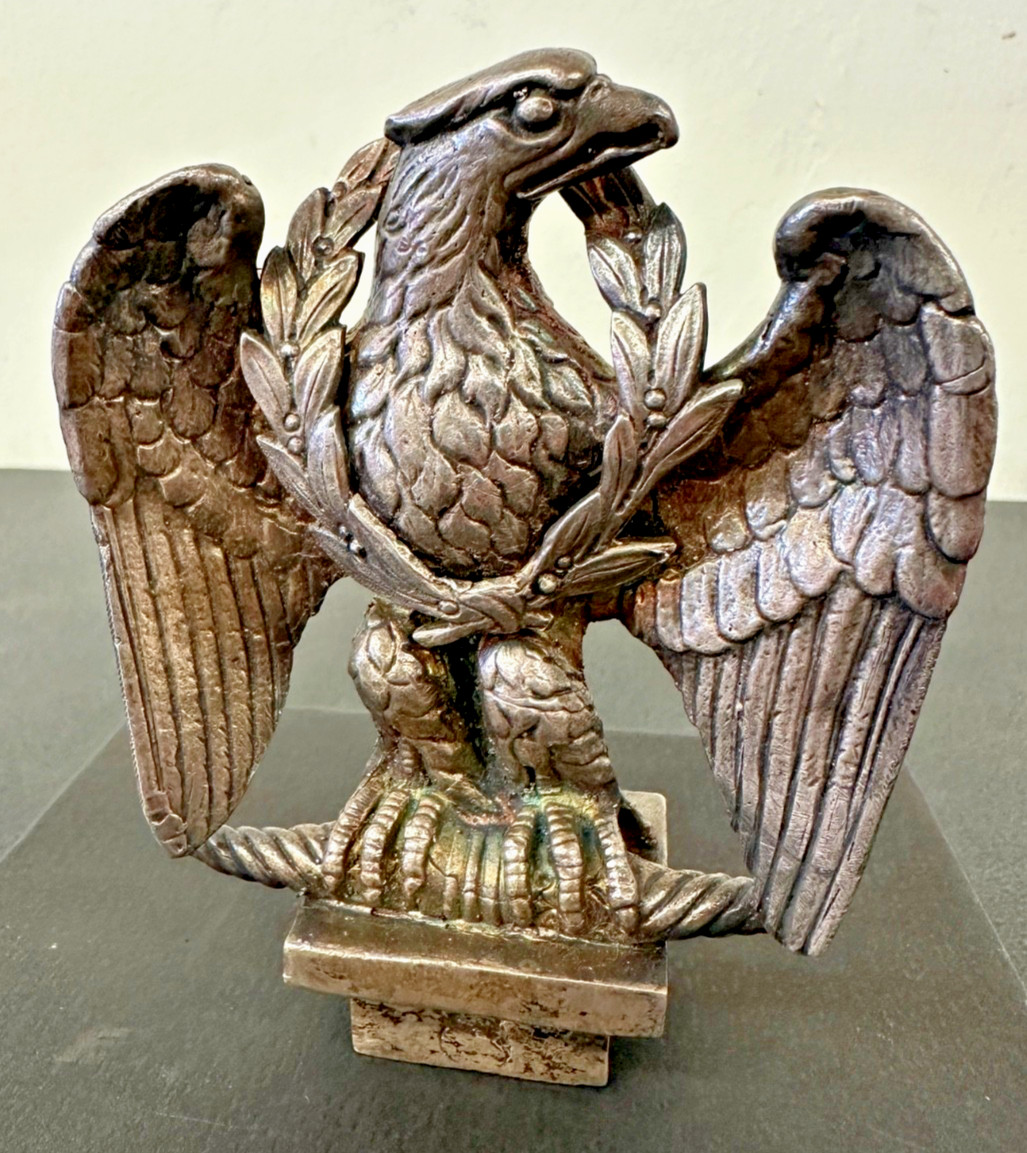 Battle Barrosa Sterling Silver Eagle Royal Irish Regiment Military Presentation