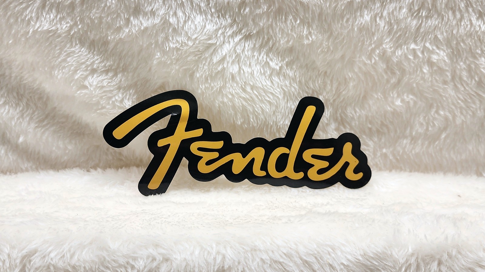 Fender Guitars Gold Sticker