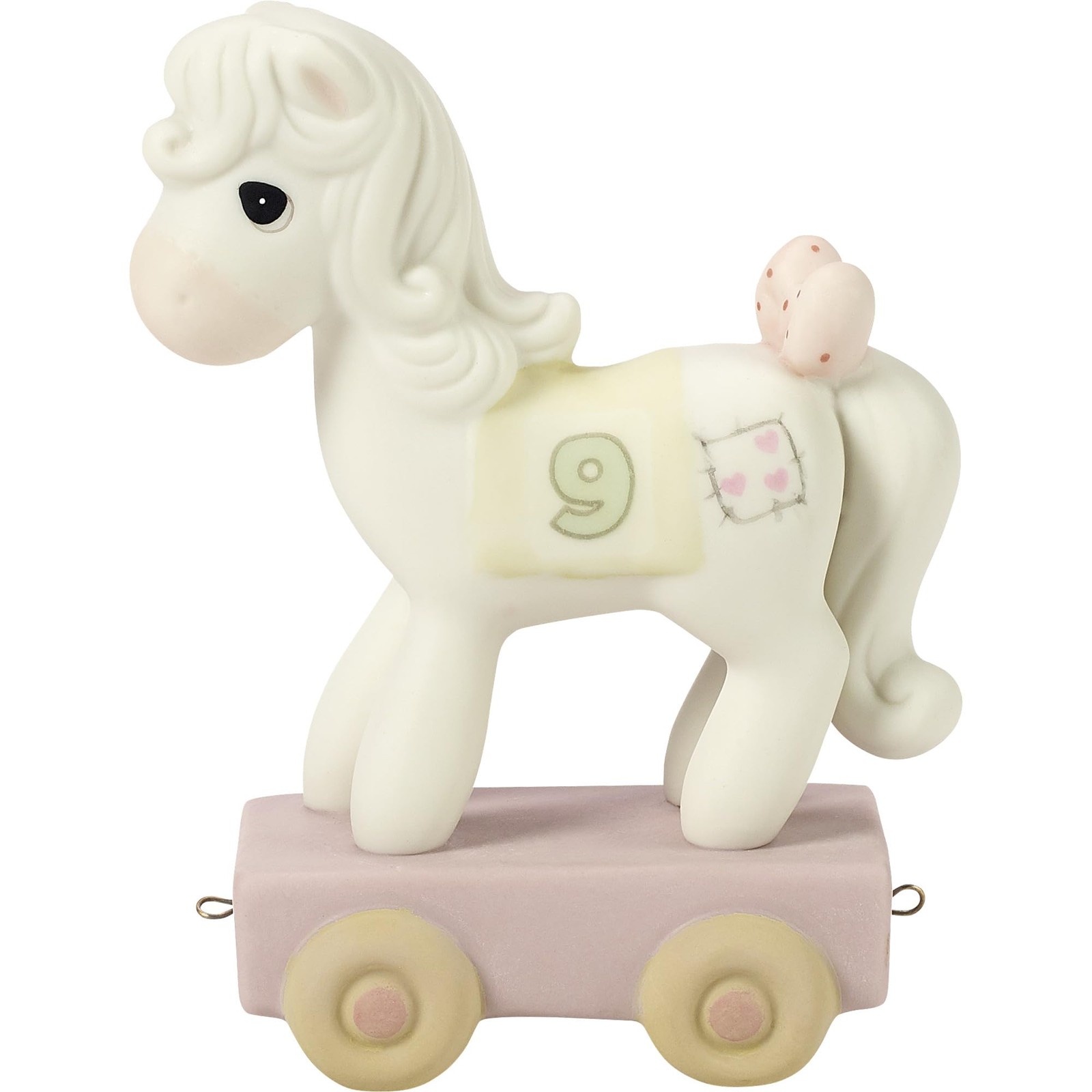 Precious Moments Divine Ninth Birthday Pony Figurine 142029 Bisque Porcelain