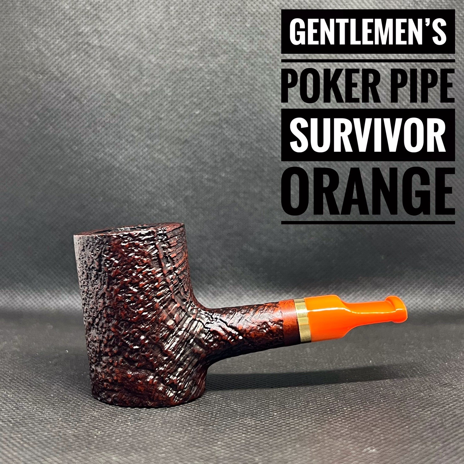 Dagner Pipes Custom Design 2026 Survivor Series Poker Tobacco Pipe Briar New