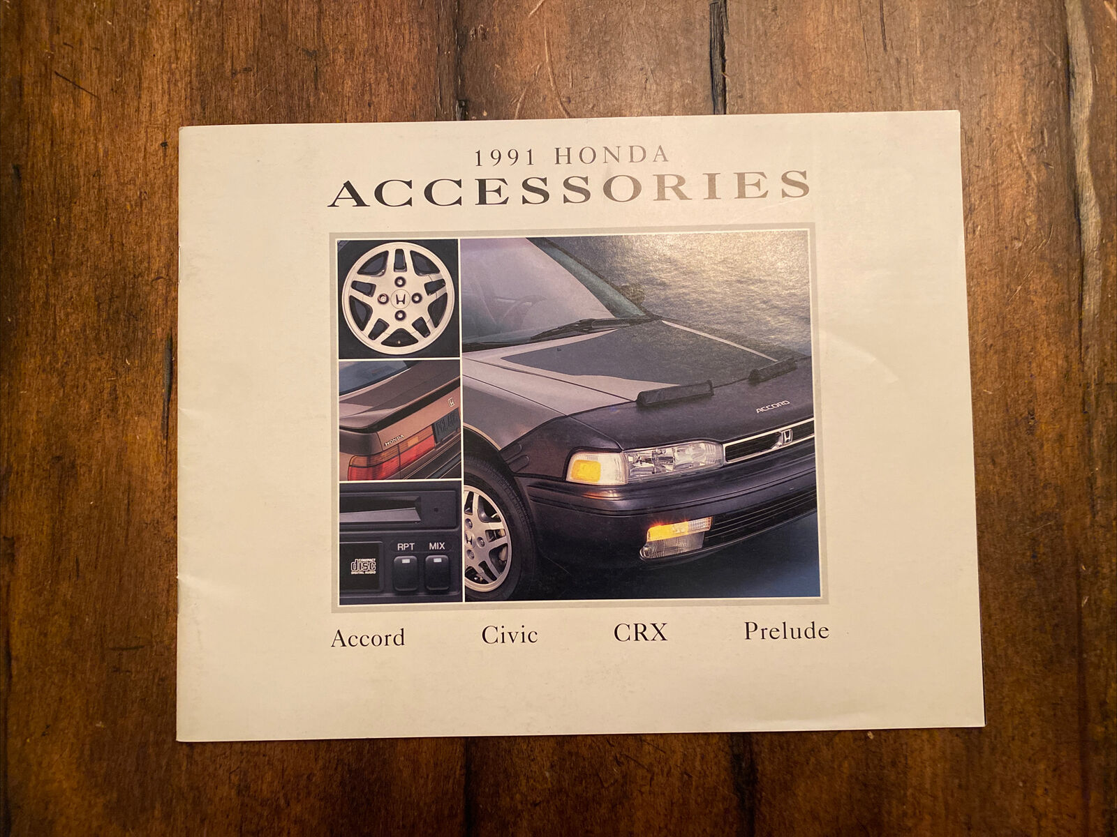 Original 1991 Honda Accessories brochure