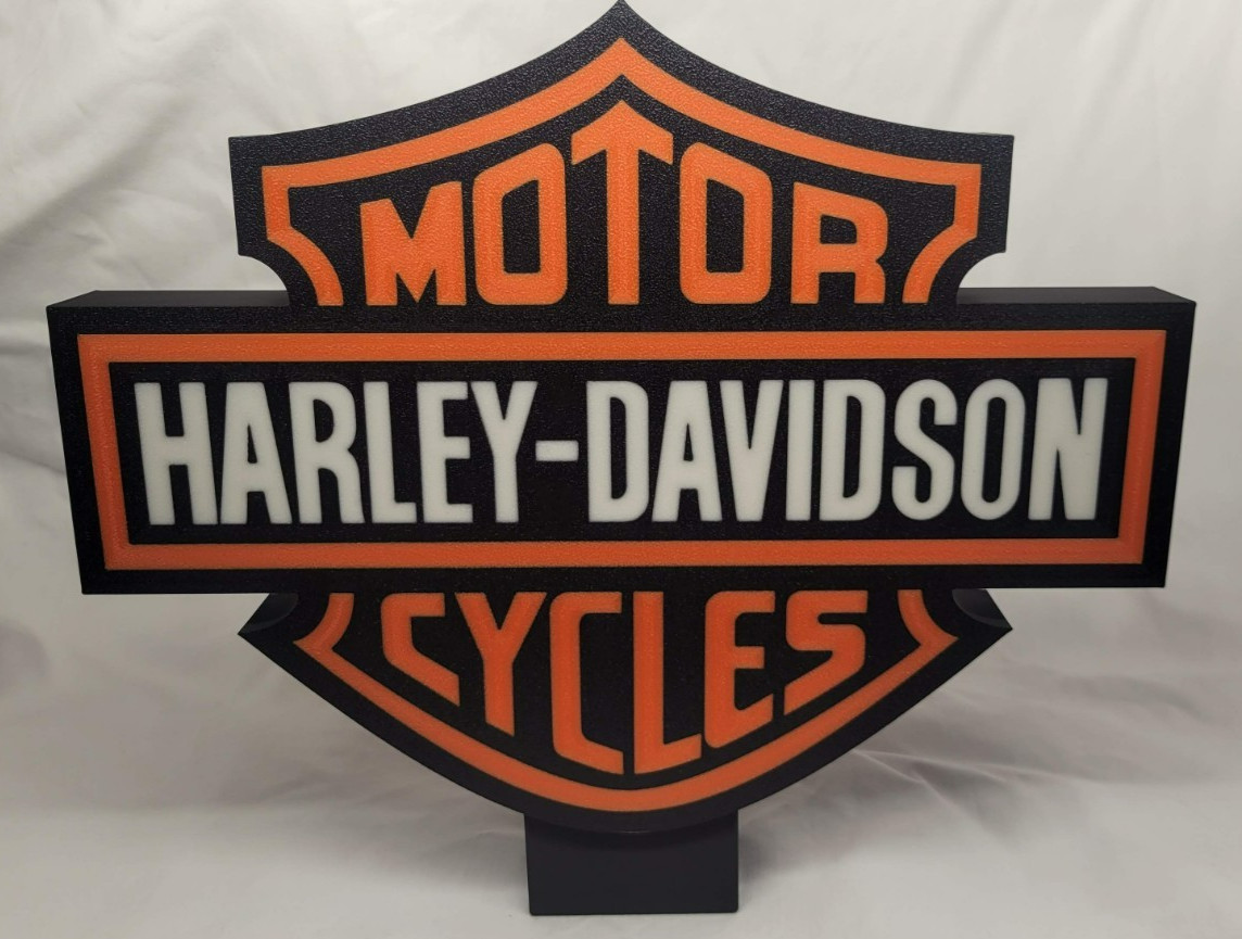 Harley Davidson Light Up Sign
