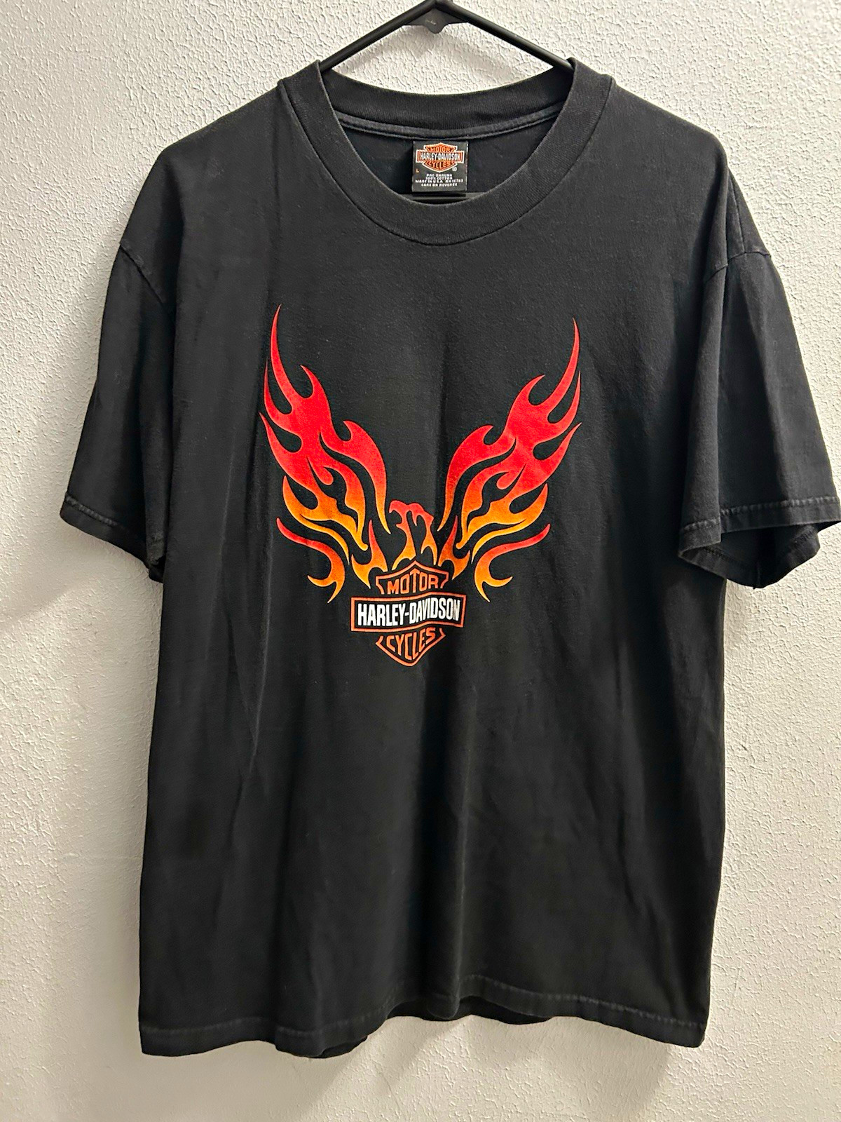 Vintage Harley-Davidson Cleveland Ohio Sales Co. Graphic T-Shirt Black Size L