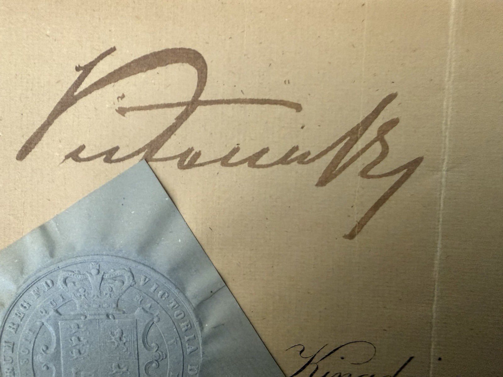 1898 Military Appointment By Queen Victoria