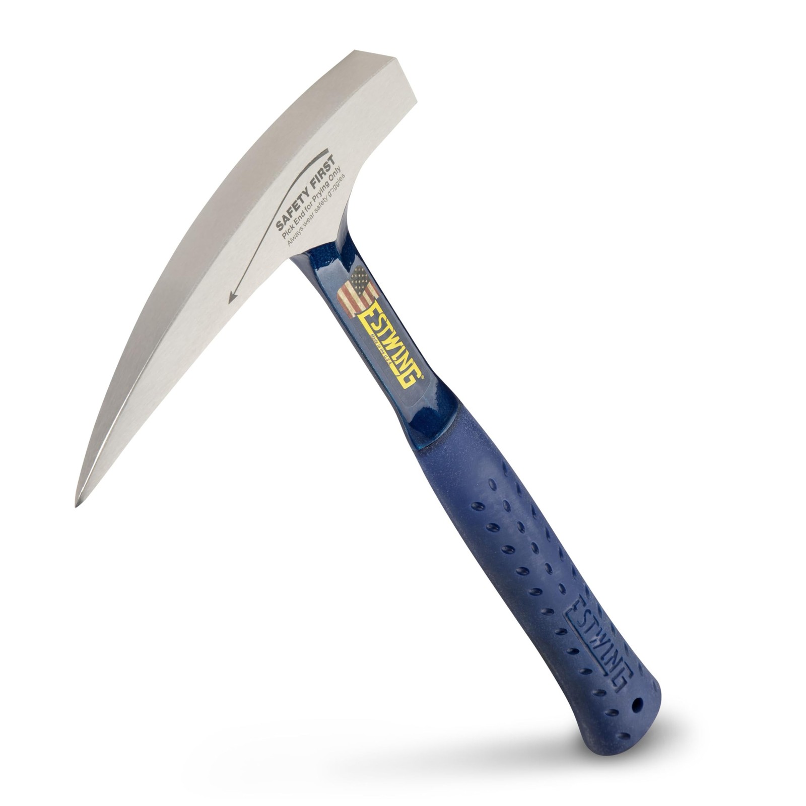 ESTWING Rock Pick - 22 oz Geology Hammer 22 (Ounces) Standard Handle, Blue