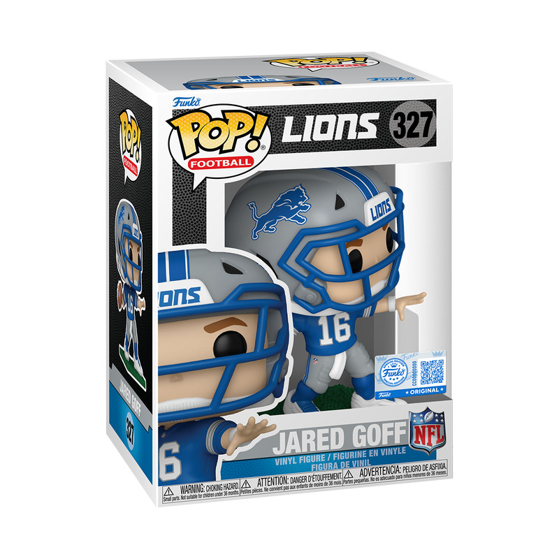 New Funko Pop NFL Detroit Lions Jared Goff Funko Special Edition Exclusive #327