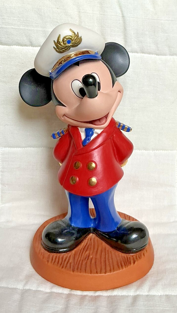 WDCC Disney Cruise Line Captain Mickey “Welcome Aboard” #1230958 2003 Box COA